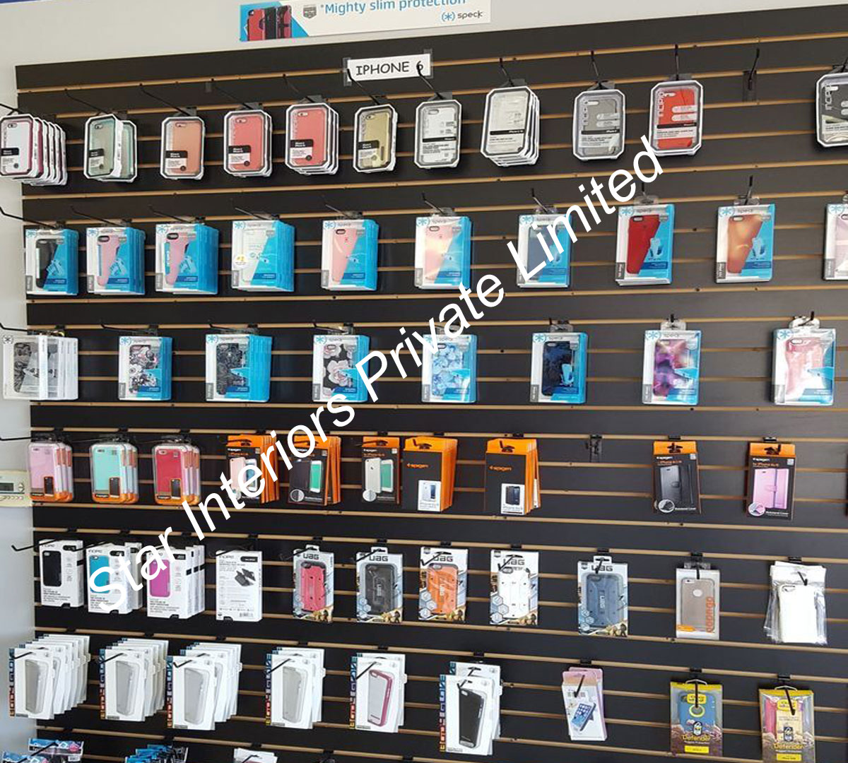 Boutique garment racks