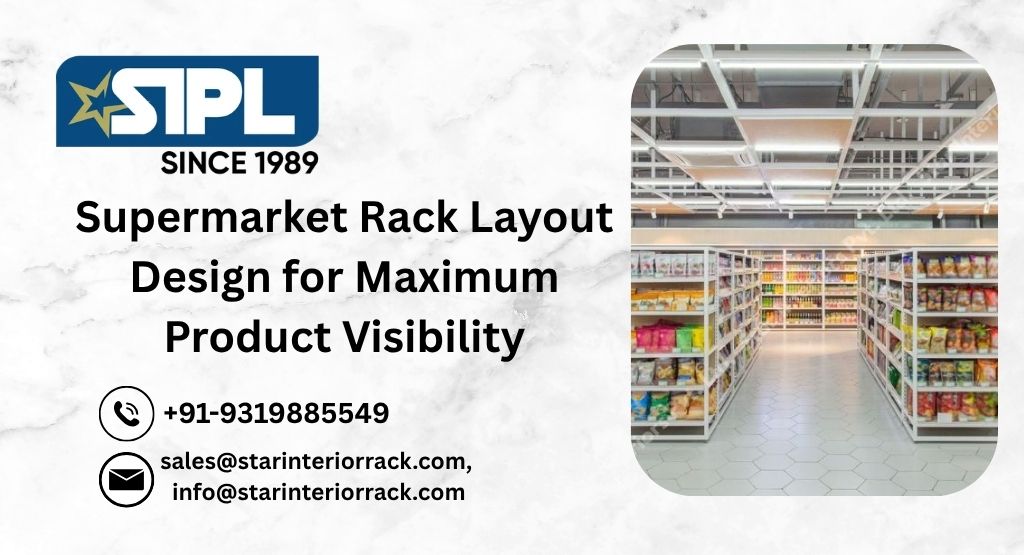 Supermarket Rack Layout Design for Maximum Product Visibility