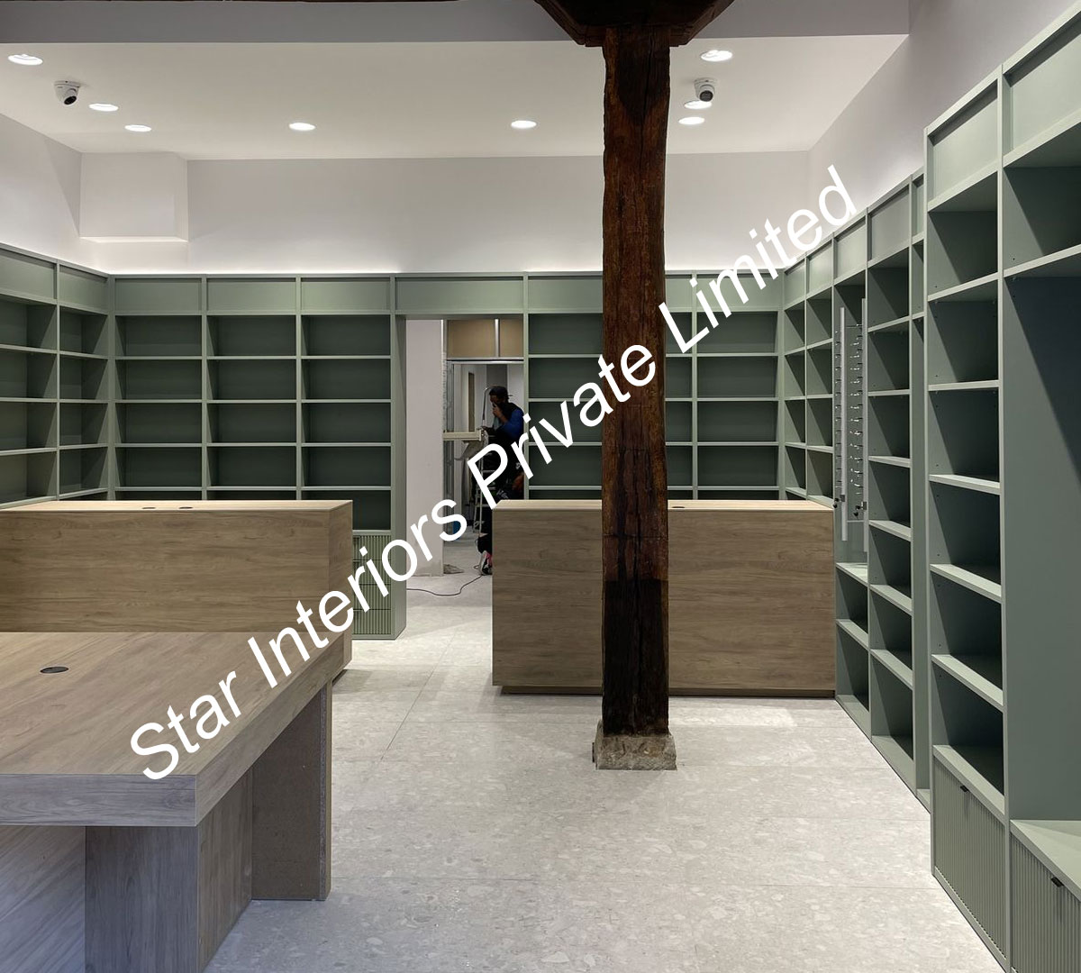 Acrylic cosmetic displays