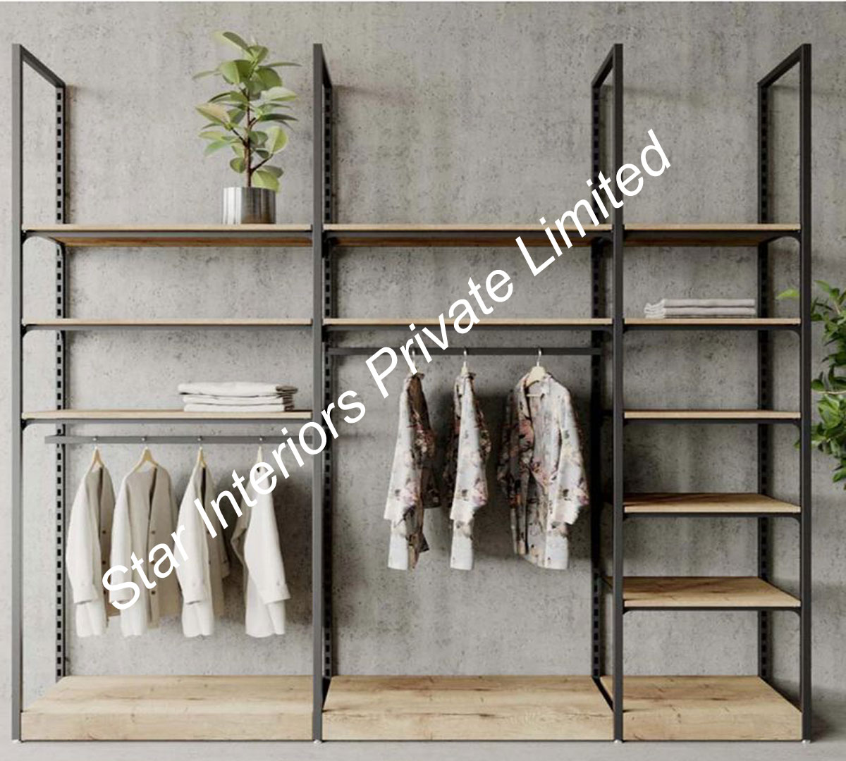 Garment display racks